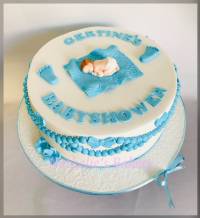 Babyshower blauw